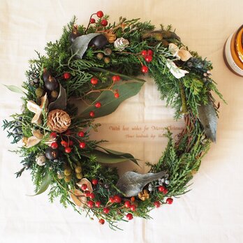 Wreath*Chriatmas-naturalの画像