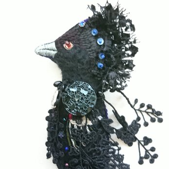 IRODORI AZ brooch(コクホウジャク)の画像