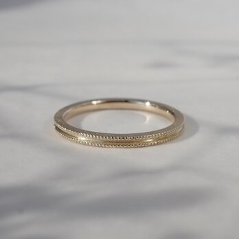 Double milgrain ring [R072K10]の画像