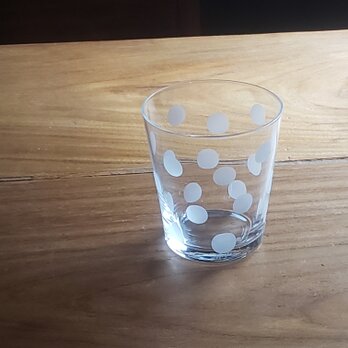 KIRIKO グラスオールド　水玉の画像