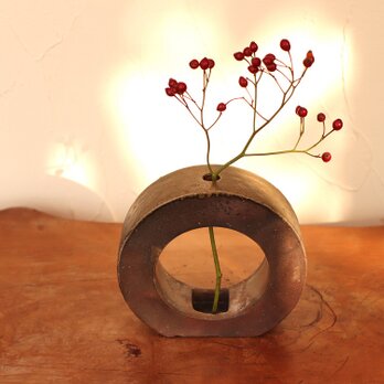 備前 一輪挿し(13.5cm)　 h2-076