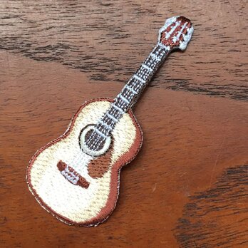 アップリケワッペン アコースティックギター W-1217 楽器の画像