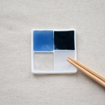 モザイクガラスの豆々皿