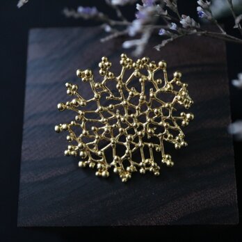 「影」ピンブローチ