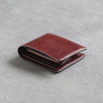 二つ折り財布/ワインレッド