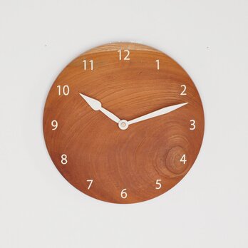 「yoyo0314さまご注文品」木製 掛け時計 ケヤキ材の画像