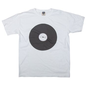 音楽 好きのギフトに。LP レコード (Long Play Record) アナログ Tシャツ ユニセックスS〜XLサイズの画像