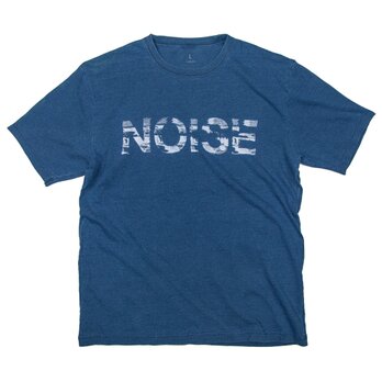 音楽 NOISE 音のノイズ インディゴ Tシャツ ユニセックスS〜XLサイズ　Tcollectorの画像