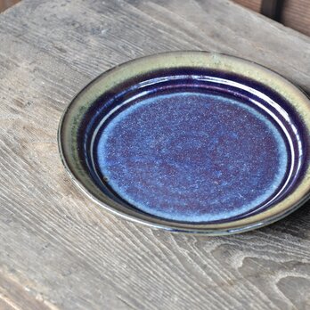 青釉　7寸皿の画像