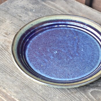 青釉　8寸皿の画像