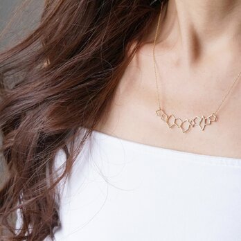 【Israel】14KGF Necklace,Abstract-005-　の画像
