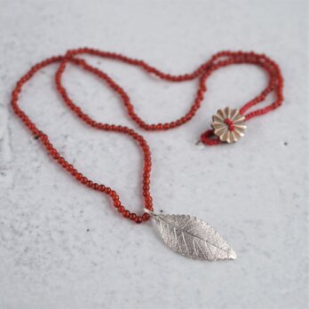 Elm leaf necklace ｛P082SV(NS)｝の画像