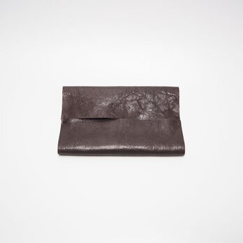 ポケットティッシュケース おしゃれ 革 レザー 手縫い かばんの中の整理に こげ茶の画像
