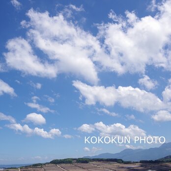 雲のある風景「ポストカード５枚セット」の画像