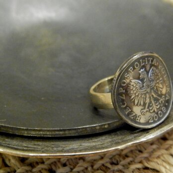 ＃R３１　Poland coin ring 　の画像