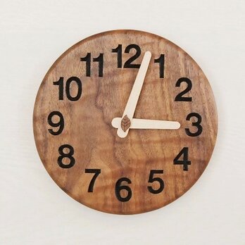 直径20cm 掛け時計 ｳｫｰﾙﾅｯﾄ【1815】の画像