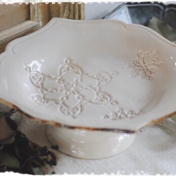 tatting comport plate <smart >の画像