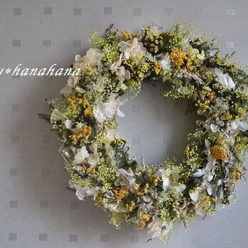 春のつぼみwreathの画像