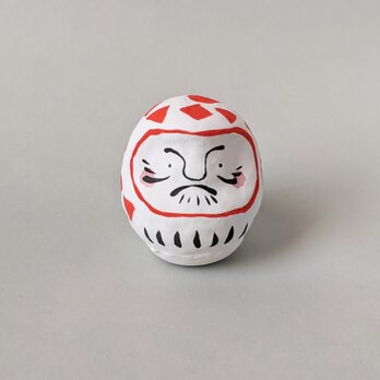 【再出品】だるま（四角模様）