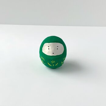 緑だるまの画像