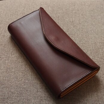 envelope light - 長財布 (カカオ）