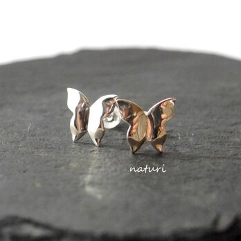 【papillon】sv925 butterfly pierce (2pcs)の画像