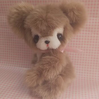 ふわふわぬいぐるみ☆ちょっぴりレトロなくまさん