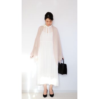 ◆即納◆Rigel[リゲル] 袖付きストール / ヌード・ベージュ