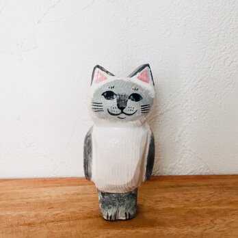 猫マグネット シャム猫の画像