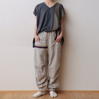 【NEW】nica pants HOSO cottonの画像