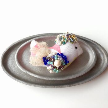 とりさんのブローチ