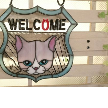 welcomeボード:猫の画像