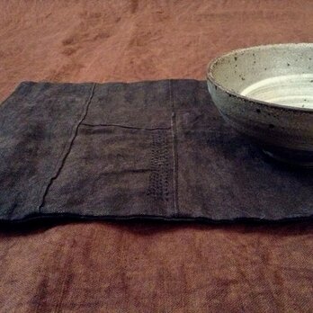 柿渋染めの敷物 - ランチョンマット