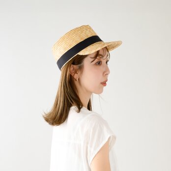 Mathis マチス 麦わら キャップ 婦人用 帽子 ストローハット 56.5cm [UK-H027-NA]の画像