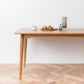 オーダーメイド 職人手作り 食卓 ダイニングテーブル テーブル 机 北欧 無垢材 おうち時間 天然木 木目 LR2018の画像