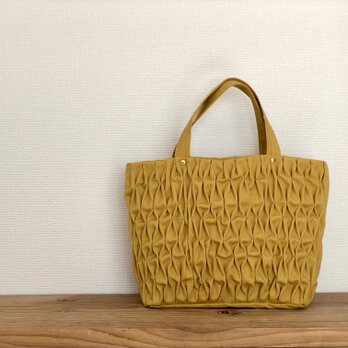 Smocking tote bag【s】の画像