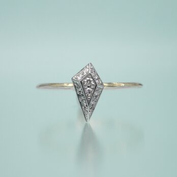 一粒ダイヤモンドのようなリング   デフォルメタイプ   (Neo Stella Deformation Ring)の画像