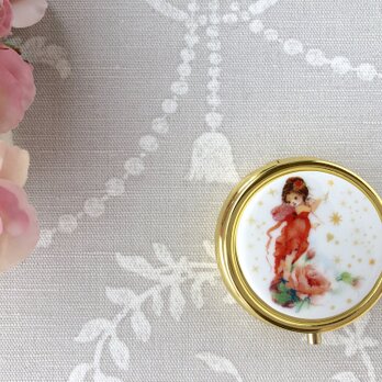 薔薇の妖精 コンパクトミラー付きケースの画像