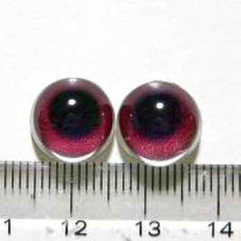 にゃんこのおめめ○半球グラスアイ○猫目○12mm○12675