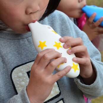 はじめてのセラリーナ　楽器初心者や子供のための指先能力向上に♪（color：星柄Yellow）の画像