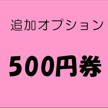 500円オプションの画像