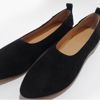 [SALE]Baki Slipon shoes バキ レザースリッポン A.black 24cmの画像