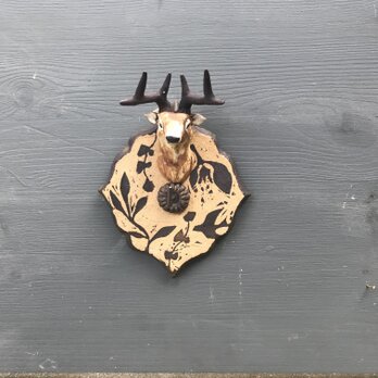 鹿のキーフック (縦長)の画像