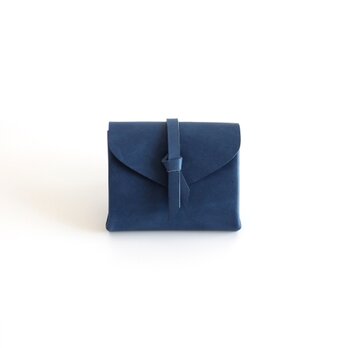 折りショートウォレット＃ネイビー / ori short wallet #navyの画像