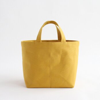 mini tote bag 【マスタード】帆布の画像