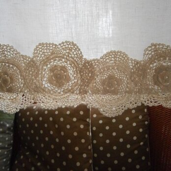 linen×ドイリーlace caféstyleの画像