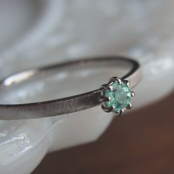 PTパライバトルマリンのリング