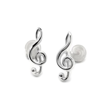 ト音記号ピアス