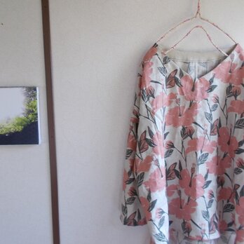 リネンⅤネックプルオーバー