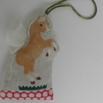 馬のオーナメント　ステップふんで♪　　c